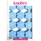 Knobēz: Decorative Knob Covers - Snowflake - 12pk, Blue - Stretch Over Hardware Decorations, Holiday-Winter-Christmas, Kitchen-Bathroom-Dressers-Home